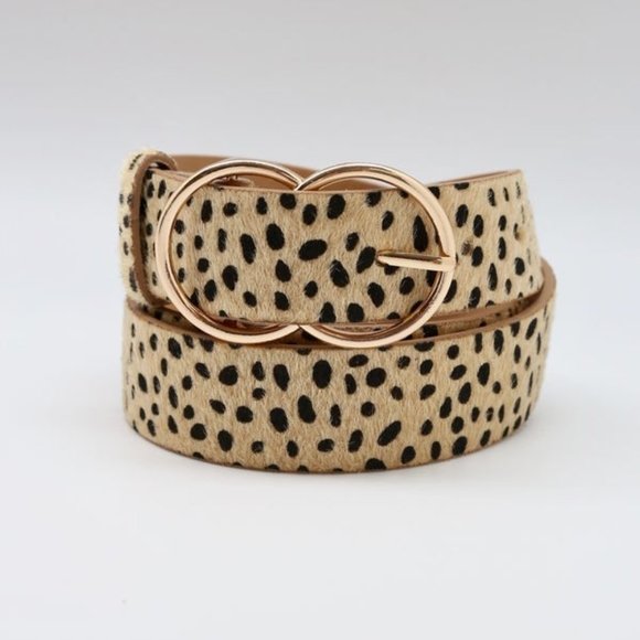 Double O Wide Belt - Cheetah - Picture 1 of 1